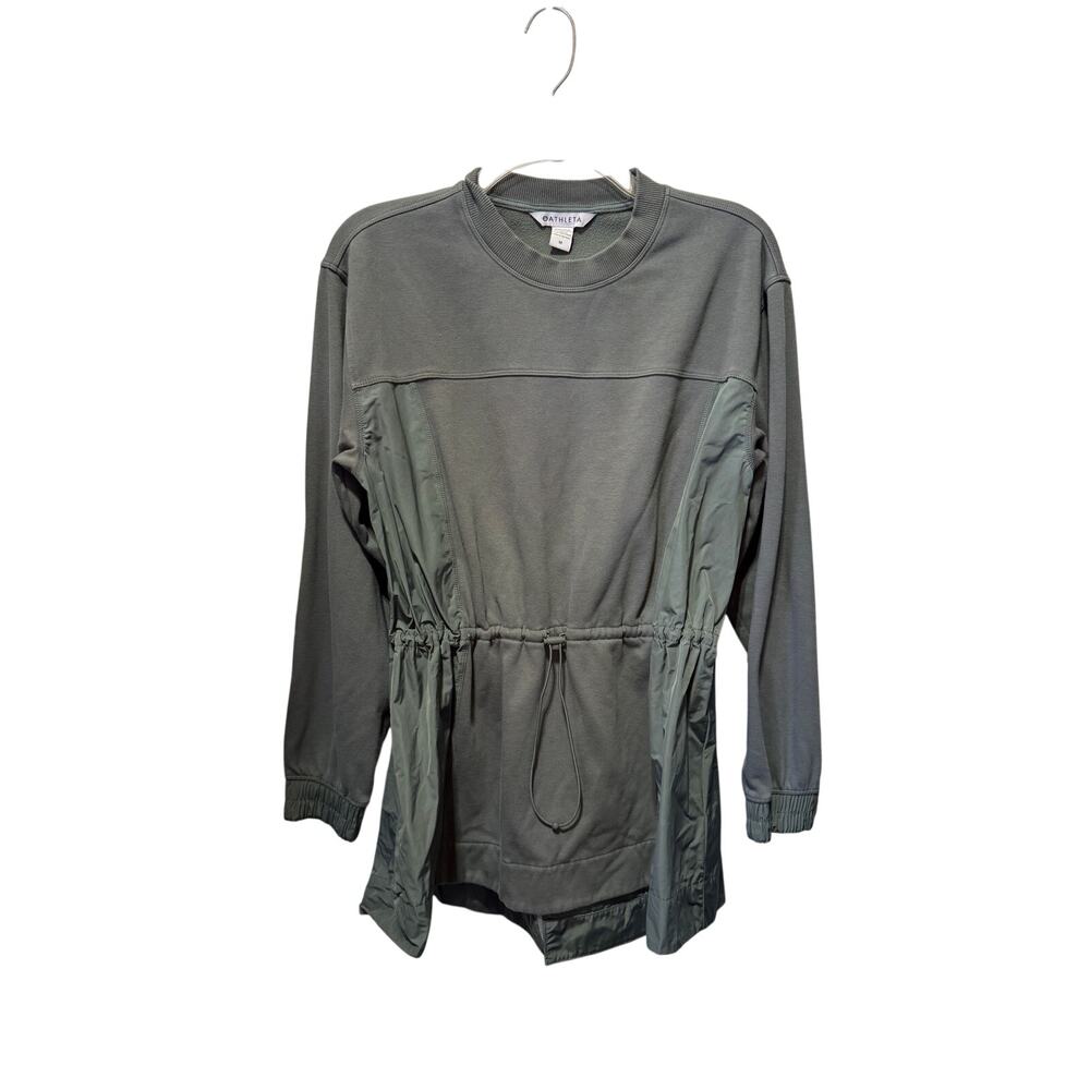 Athleta Triumph Hybrid Crewneck Sweatshirt Size M